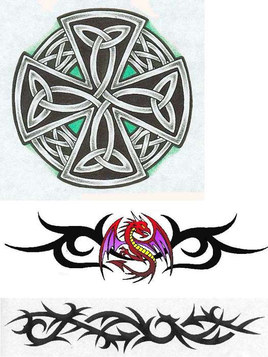 celtic cross tattoos. hair Cross Tattoo Designs (15