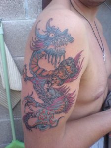 pictures of tattoos dragon tattoo