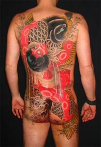 japanese tattoo design man